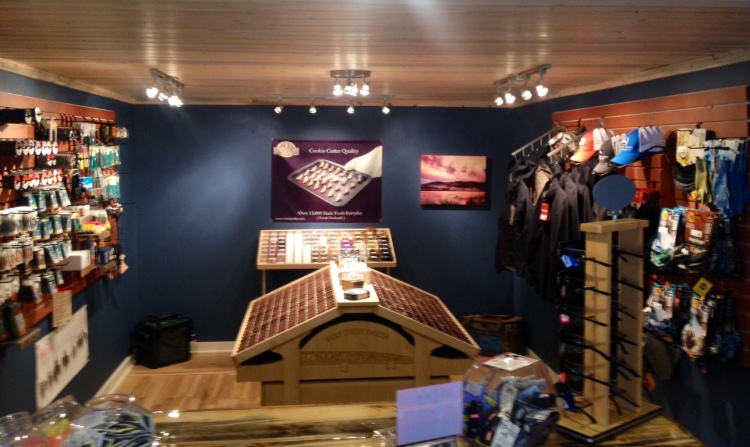 The new fly cave at Wolf Creek Angler is filled with the patterns you need for success on the Missouri River