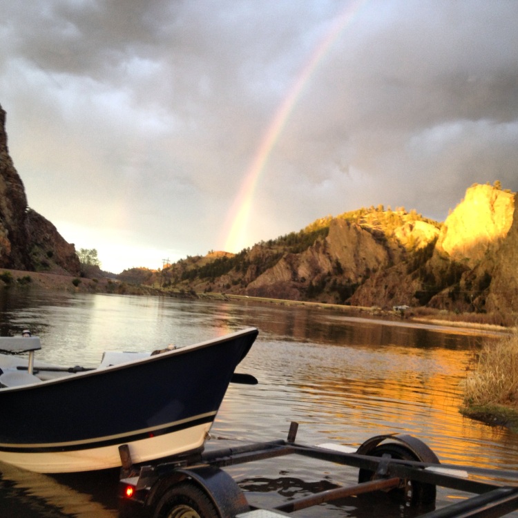 Missouri River Rainbow photo courtesy of Ryan Casne