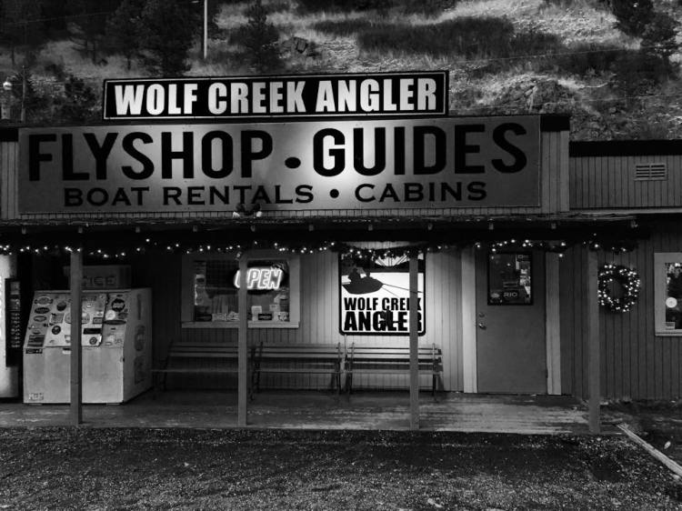Missouri River Winter Fishing Headquarters in Wolf Creek Montana - photo by Wolf Creek Angler 